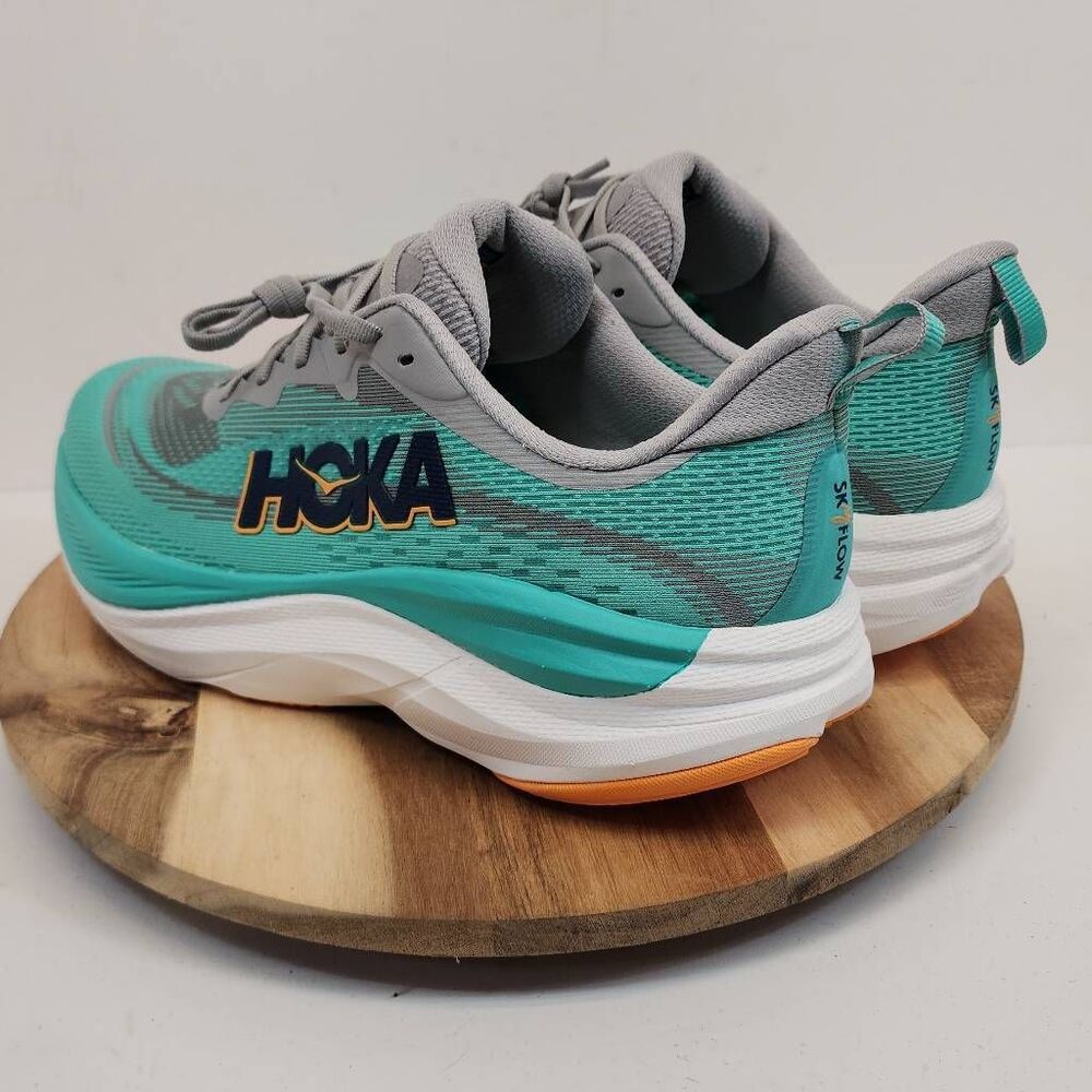 HOKA Skyflow Men's Size 11 D Stellar Grey/Shoreline - Picture 5 of 10
